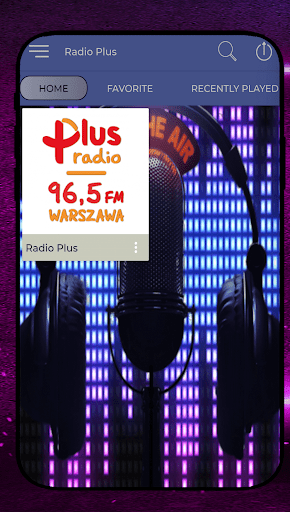 Android application Radio Plus Polska fm Online screenshort