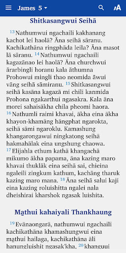 Android application Tangkhul Naga New Testament screenshort
