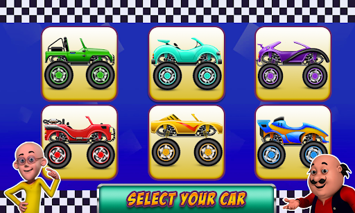 Motu Patlu Car Game 2 Screen 2