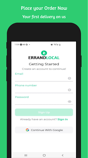ErrandLocal Screen 3