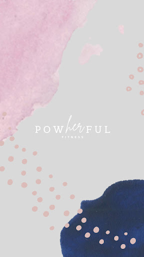 Android application PowHERful Fitness screenshort