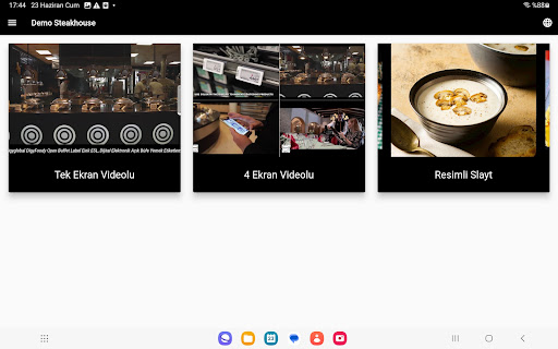 Android application DigyKiosk screenshort