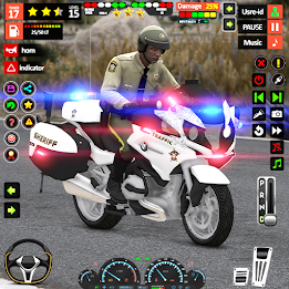 US Police Car Parking Games 3D poster 9