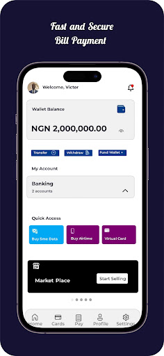 Kulchoice- Bills & Marketplace Screen 2