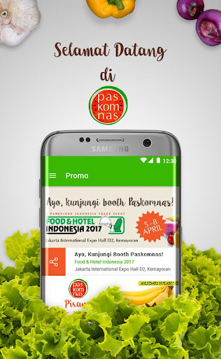 Android application Paskomnas screenshort