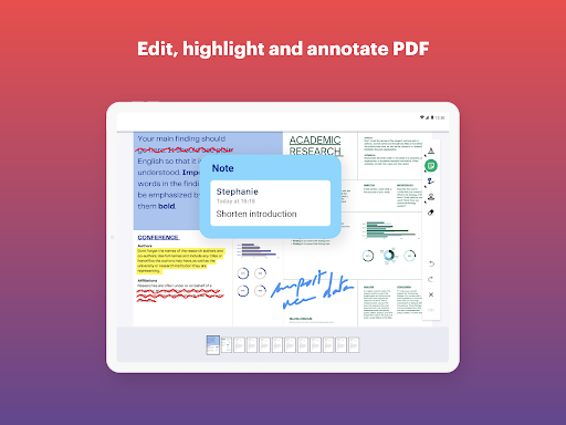Screenshot iLovePDF: PDF Editor & Scanner