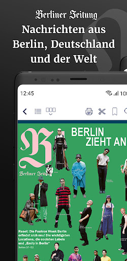 Android application Berliner Zeitung E-Paper screenshort