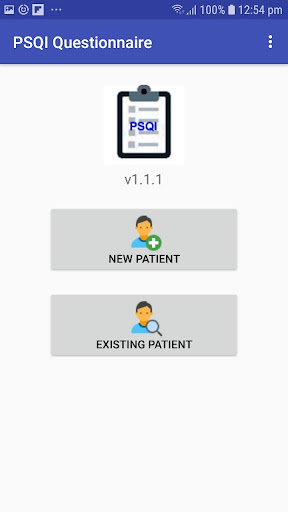 PSQI Questionnaire Screen 2