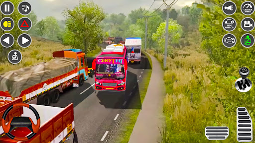 لعبه Luxury Coach Bus Driving Game apk مهكر2