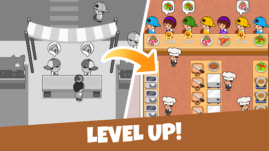 Food Fever: Restaurant Tycoon MOD (Unlimited Money) 6