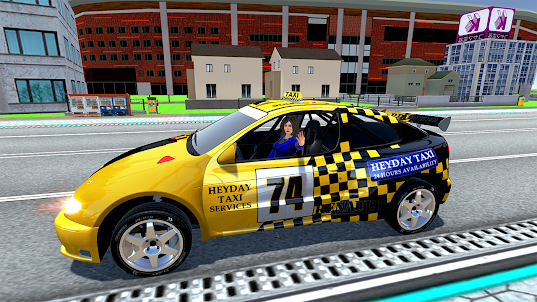 Taxi Games Car Drive Simulator