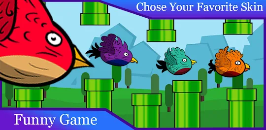 Dunking Bird - Flappy Flyer 2D