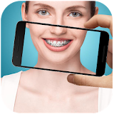 Fake braces photo booth Editor icon