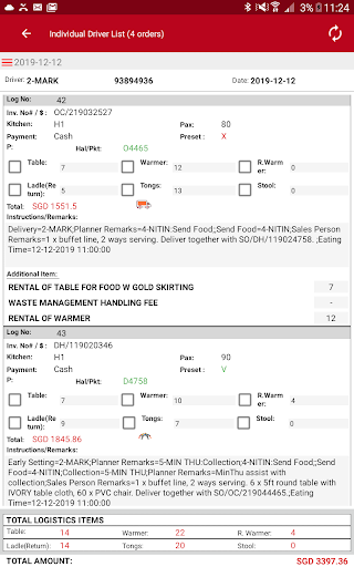 BCMS Self Collection App Screen 3