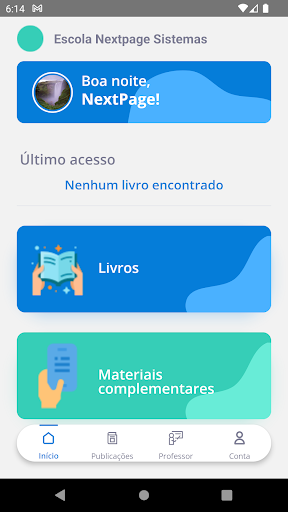 Android application Editora GD screenshort