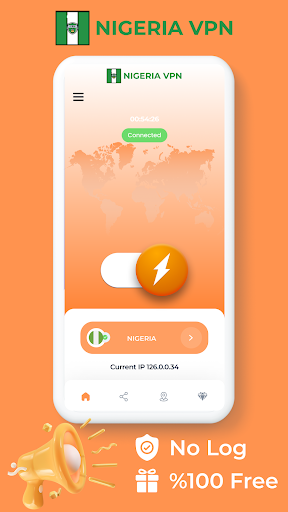 Android application Nigeria VPN - Private Proxy screenshort