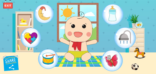 Sweet Baby - Baby Care Game androidhappy screenshots 1