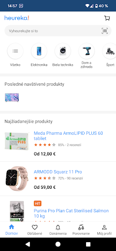 Heureka.sk - vyberaj úžasne Screen 2