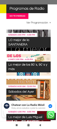 La Radio Móvil Screen 3