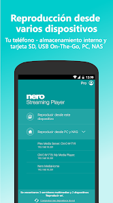 Screenshot 2 Nero Streaming Player Pro android