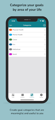 Goals Calendar Screen 2