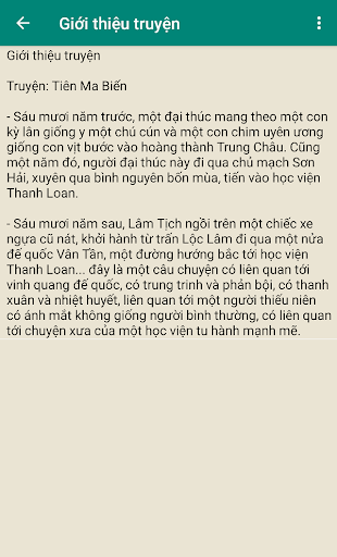 Truyen Tien hiep Tien ma bien Screen 3