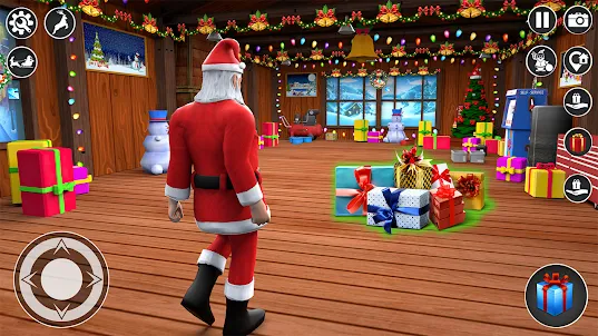 Real Santa Gift Christmas Game