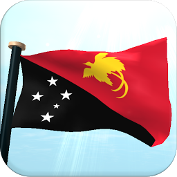 Icon image Papua New Guinea Flag 3D