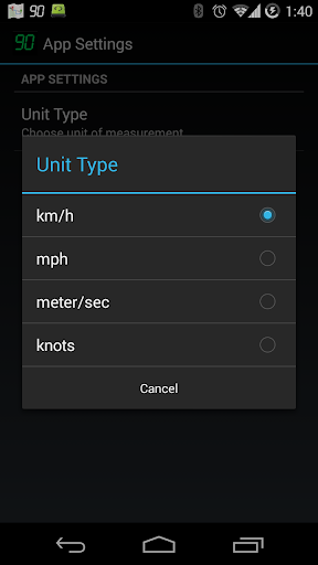 Speedometer 1.9 screenshots 2