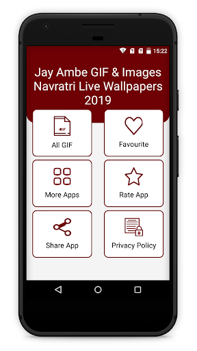 Android application Jay Ambe GIF & Live Wallpapers screenshort