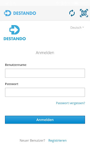 Android application Destando screenshort