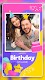 screenshot of Birthday Photo Frame 2025