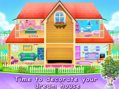Doll House Decoration - Home Design Game for Girls 1.0 APK + Mod (Unlimited money) for Android