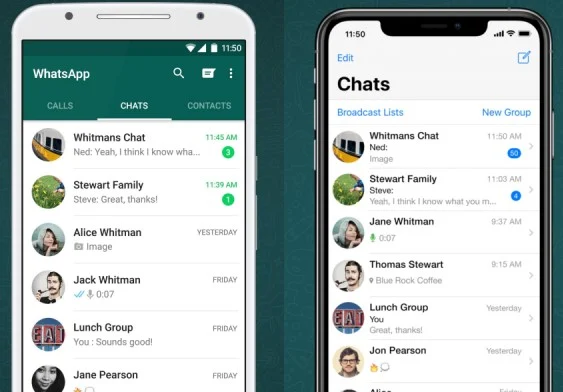cara mengubah Tema WhatsApp menjadi iPhone tanpa aplikasi
