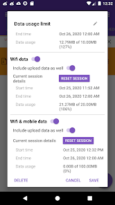 Imágen 4 1DM Mobile data usage limit pl android