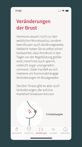 Selbstuntersuchung der Brust Screenshot 4 - AppWisp.com