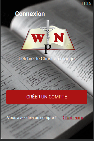Android application WPN (Wend Pegr Nooma) screenshort