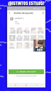 Imágen 3 Stickers Stray Kids animados android