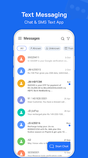 Android application Messages: SMS & Text Messaging screenshort