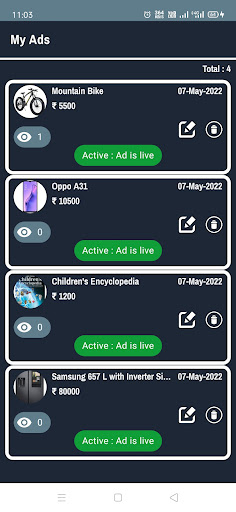 Market Place - Buy,Sell,Barter Screen 3
