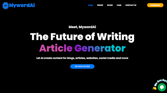 MyWordAi - AI Content Writer