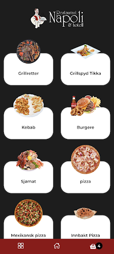 Android application Napoli Hotell Sandnessjøen screenshort