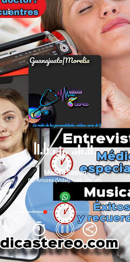 Android application Medica Stereo screenshort