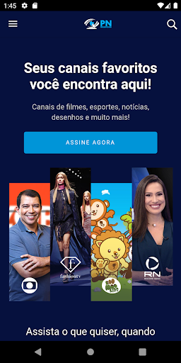 Android application PNPLAY screenshort