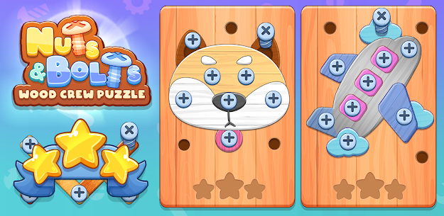 Nuts & Bolts Screw Puzzle 1