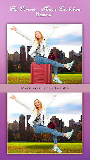 Android application Fly Camera - Magic Levitation screenshort