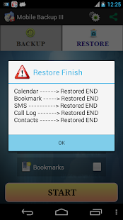 Mobile Backup 3 Captura de pantalla