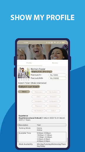Tutor App Screen 3