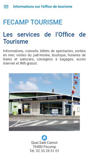 Carte dHôte - Fécamp Tourisme Screen 2
