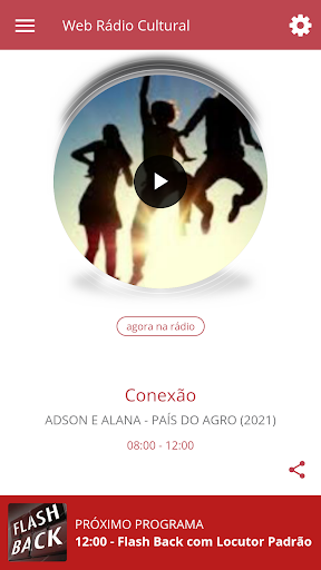 Android application Web Rádio Cultural screenshort